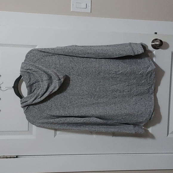 Torrid Grey Long Sleeve Sweatshirt - Picture 2 of 3